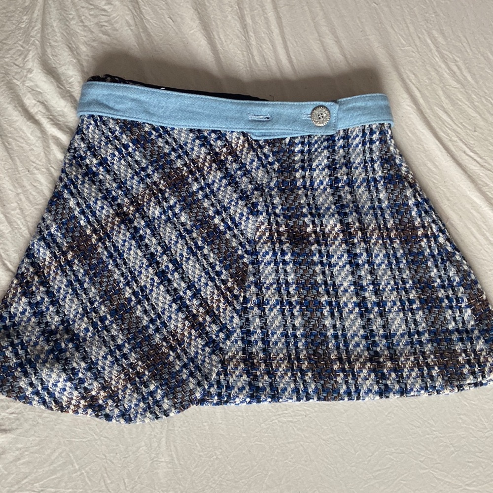 ZARA TWEED MINI SKIRT